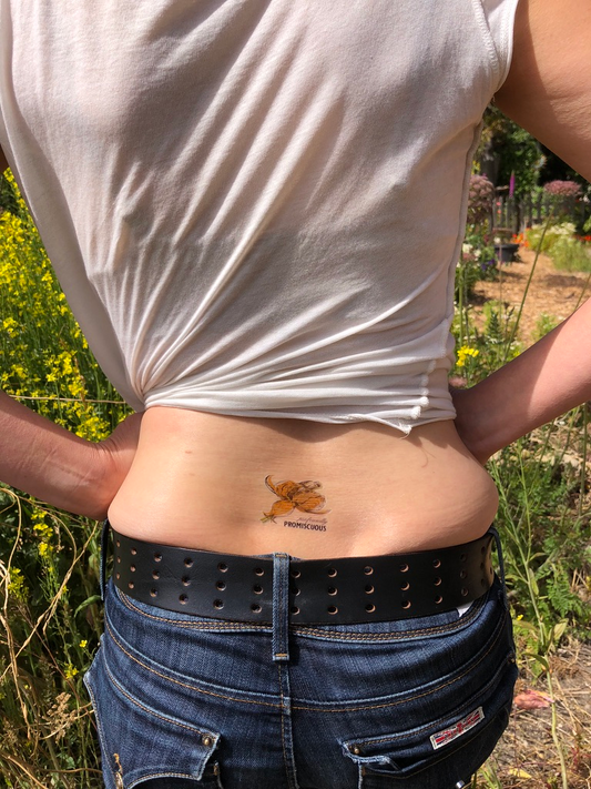 Profoundly Promiscuous Temporary Tattoo